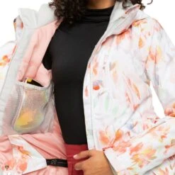 Roxy Jetty Skijacke Bright White Tenderness Damen -Skiausrüstung roxy jetty block erjtj03354 wbb2 white 05 grossJGeyVW6WL7yee