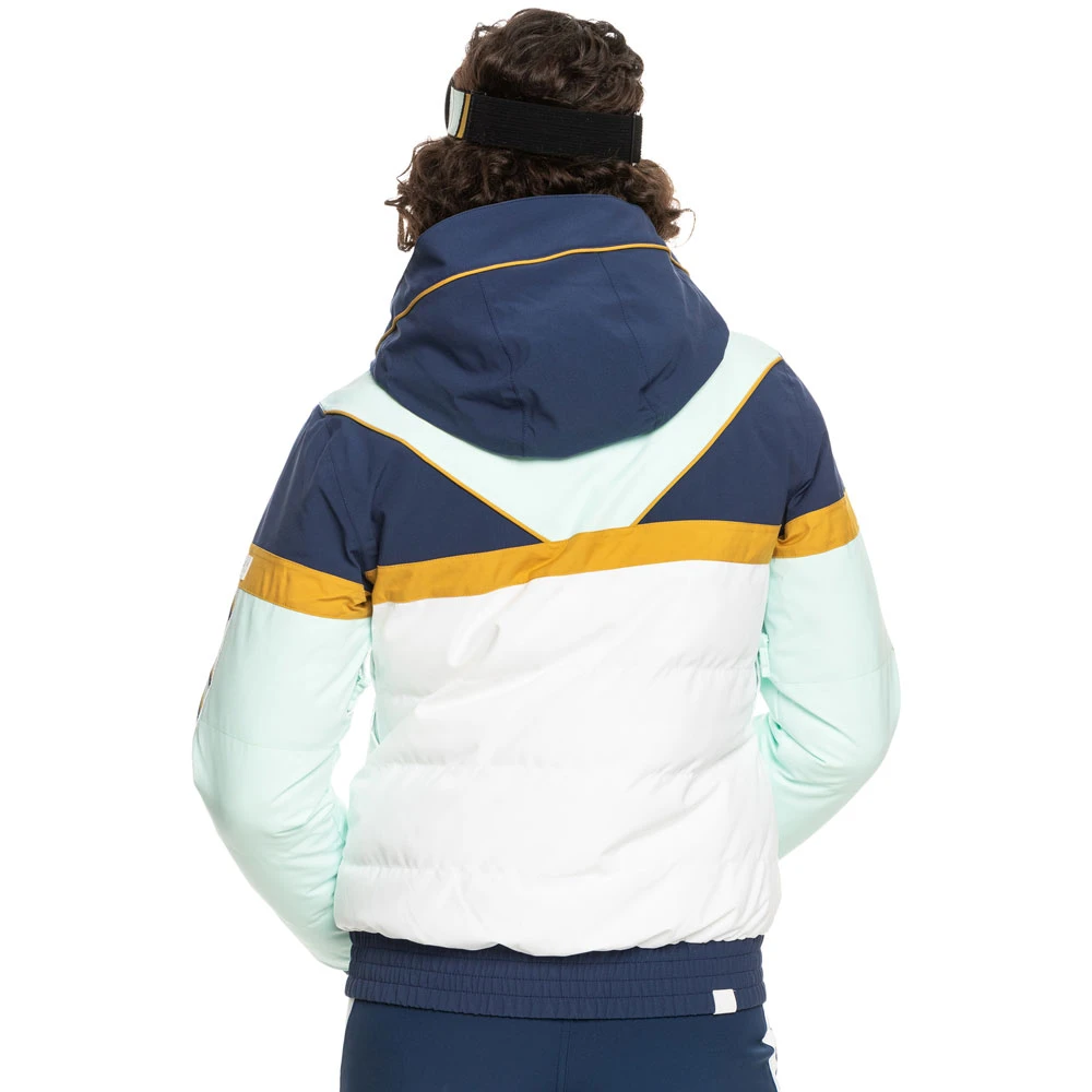 Roxy Peak Chic Insulated Snowboardjacke Fair Aqua Damen 3 Roxy Peak Chic Insulated Snowboardjacke Fair Aqua Damen – Bild 3