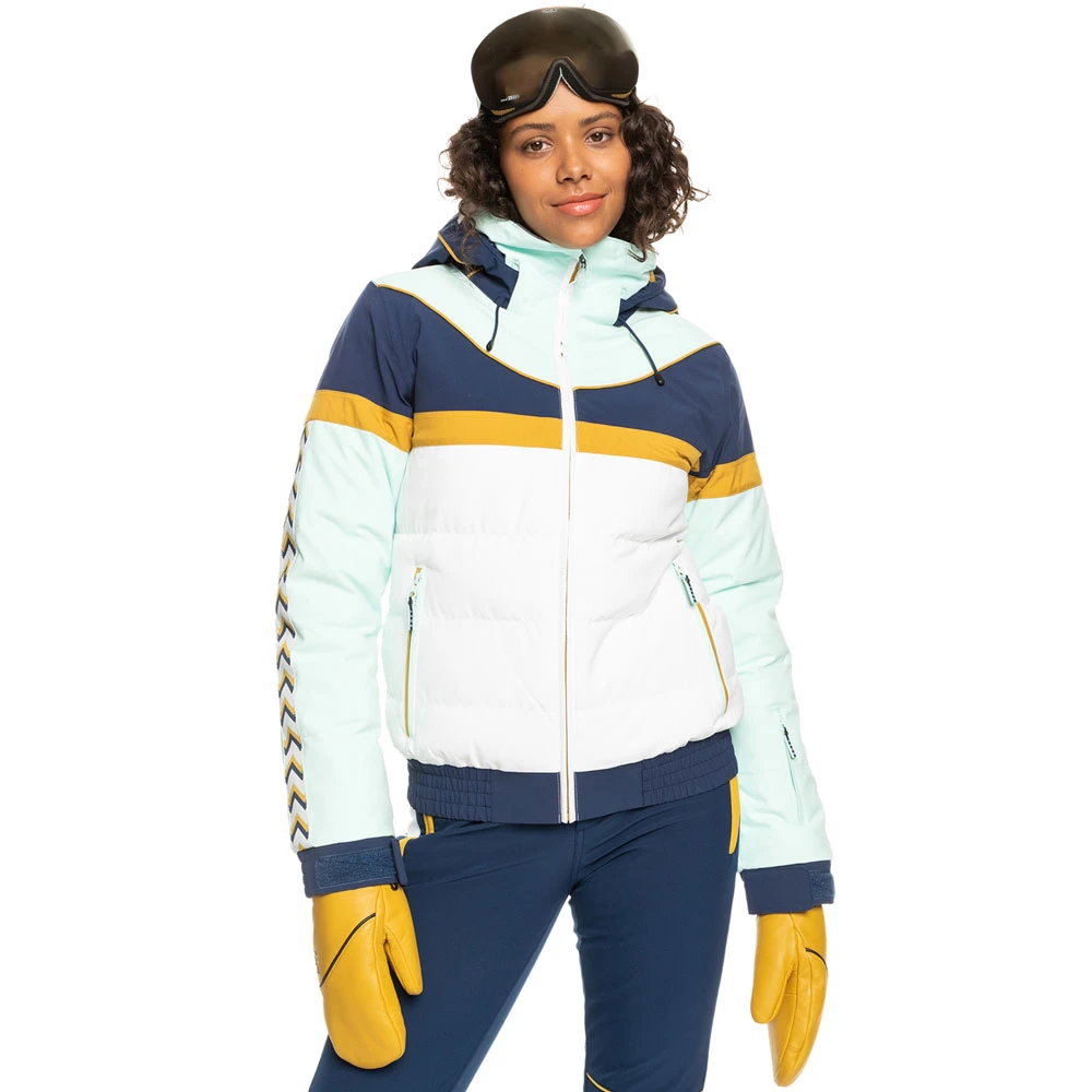 Roxy Peak Chic Insulated Snowboardjacke Fair Aqua Damen 1 Roxy Peak Chic Insulated Snowboardjacke Fair Aqua Damen