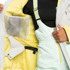 Roxy Ravine Skijacke Grey/Türkis Damen -Skiausrüstung roxy ravine jacket erjtj03392 sfv0 03 gross