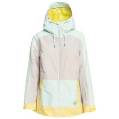 Roxy Ravine Skijacke Grey/Türkis Damen -Skiausrüstung roxy ravine jacket erjtj03392 sfv0 04 gross