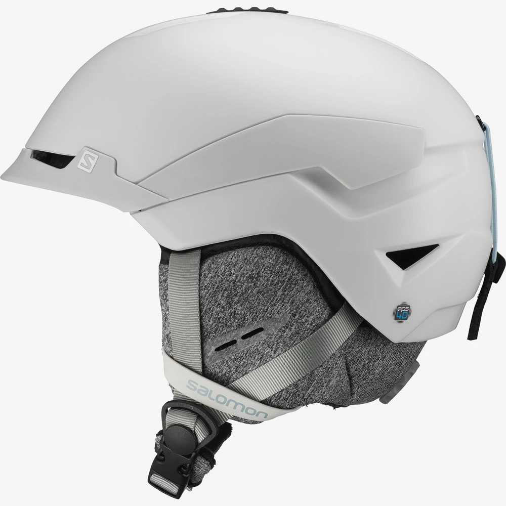 Salomon Quest Access Skihelm White/Grey Damen 3 Salomon Quest Access Skihelm White/Grey Damen – Bild 3
