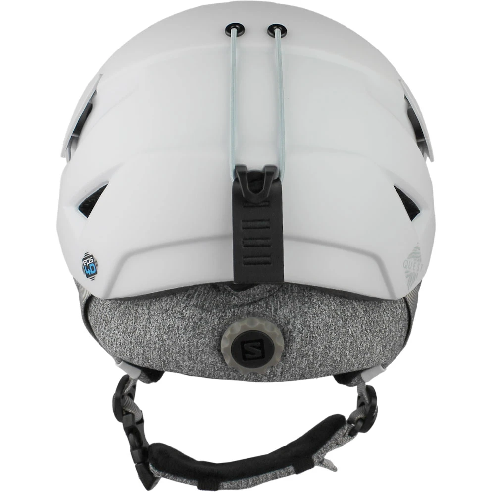 Salomon Quest Access Skihelm White/Grey Damen 6 Salomon Quest Access Skihelm White/Grey Damen – Bild 6