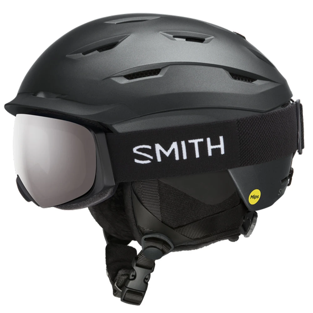 Smith Liberty MIPS Snowboardhelm Matte Black Pearl Damen 5 Smith Liberty MIPS Snowboardhelm Matte Black Pearl Damen – Bild 5