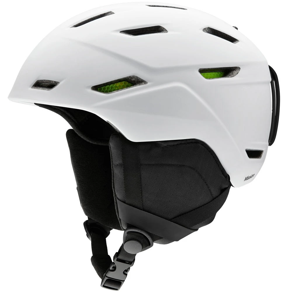 Smith Mission Skihelm Matte White Herren 1 Smith Mission Skihelm Matte White Herren