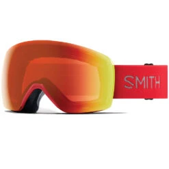 Smith Skyline Skibrille Rise/Chromapop Everday Red Mirror Damen, Herren