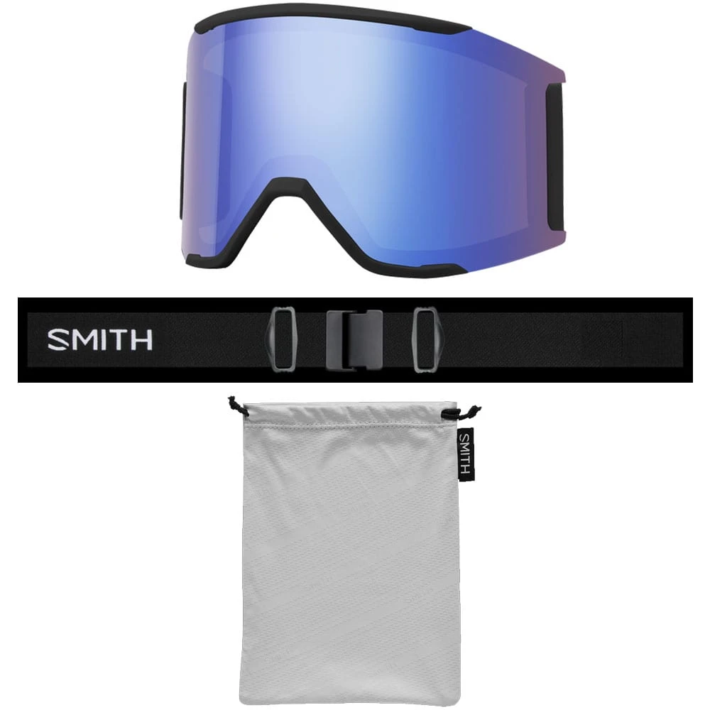 Smith Squad MAG Schneebrille Black/CP Everyday Green Storm Blue Damen, Herren 2 Smith Squad MAG Schneebrille Black/CP Everyday Green Storm Blue Damen, Herren – Bild 2