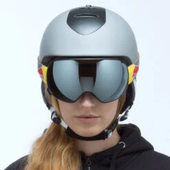 Red Bull SPECT Eyewear Magnetron Snowboardbrille Matte Black/Silver Snow-Smoke/Cloudy Damen, Herren -Skiausrüstung spect eyewear red bull magnetron 001 03 grossBxasfcTUmDVay