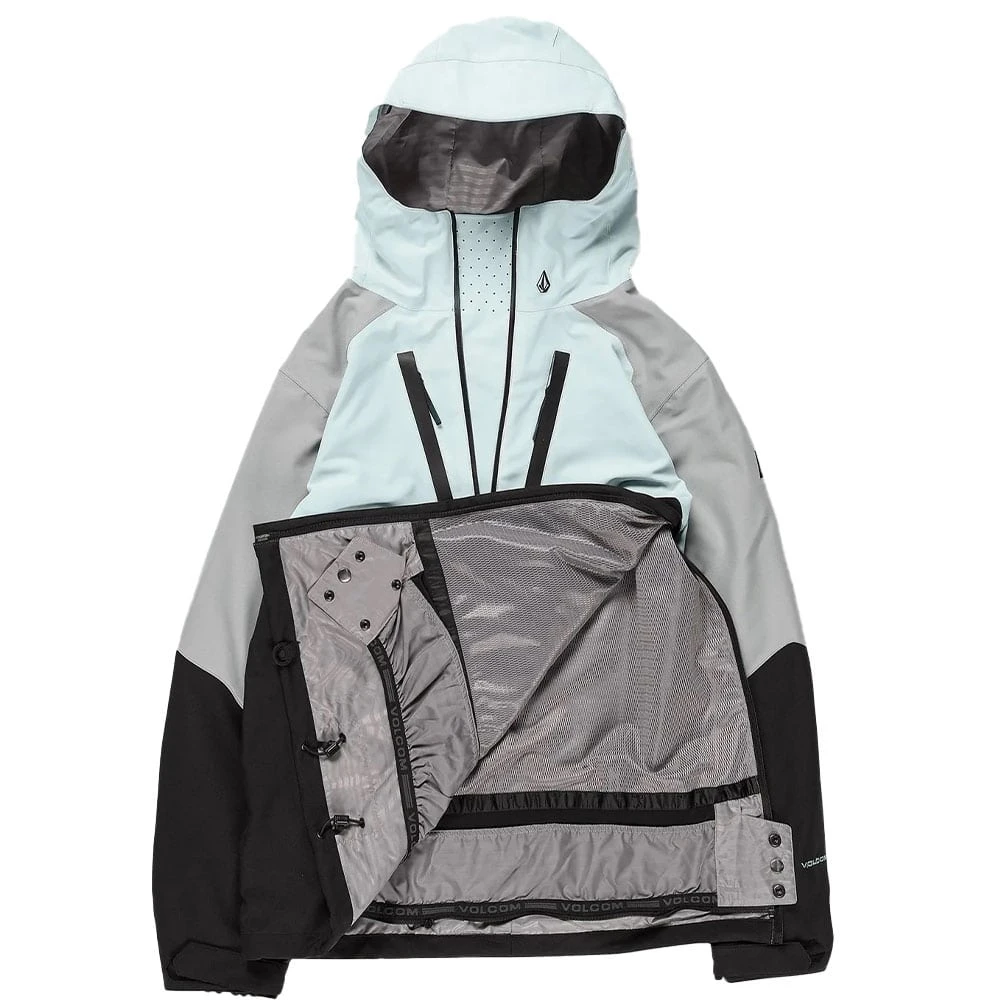 Volcom Brighton Pullover Schneejacke Sky Herren 2 Volcom Brighton Pullover Schneejacke Sky Herren – Bild 2