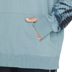 Volcom Costus Pullover Green Ash Damen -Skiausrüstung volcom costus pullover fleece h4152305 gah 04 gross