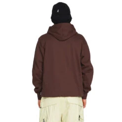Volcom D.I. Fleece Hoodie Brown Herren 7 Volcom D.I. Fleece Hoodie Brown Herren -Skiausrüstung volcom di fleece g4152304 brn 03 gross