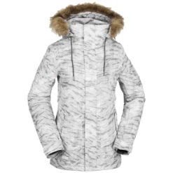 Volcom Fawn Insulated Schneejacke White Tiger Damen