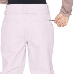 Volcom Hallen Snowboardhose Amethyst Smoke Damen -Skiausrüstung volcom hallen pant h1352307 ams 04 gross