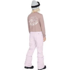 Volcom Hallen Snowboardhose Amethyst Smoke Damen -Skiausrüstung volcom hallen pant h1352307 ams 07 gross