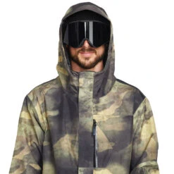 Volcom L Gore-Tex Schneejacke Camouflage Herren -Skiausrüstung volcom l gore tex jacket g0652302 cam 02 gross