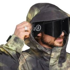 Volcom L Gore-Tex Schneejacke Camouflage Herren -Skiausrüstung volcom l gore tex jacket g0652302 cam 03 gross