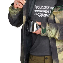 Volcom L Gore-Tex Schneejacke Camouflage Herren -Skiausrüstung volcom l gore tex jacket g0652302 cam 07 gross