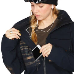 Volcom Romy Schneeanzug Black Damen -Skiausrüstung volcom romy snow suit h0652206 blk 04 gross