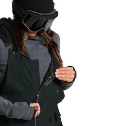 Volcom Swift Bib Schneehose Black Damen -Skiausrüstung volcom swift bib overall h1352103 black 02 gross