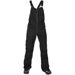 Volcom Swift Bib Schneehose Black Damen -Skiausrüstung volcom swift bib overall h1352103 black 06 gross