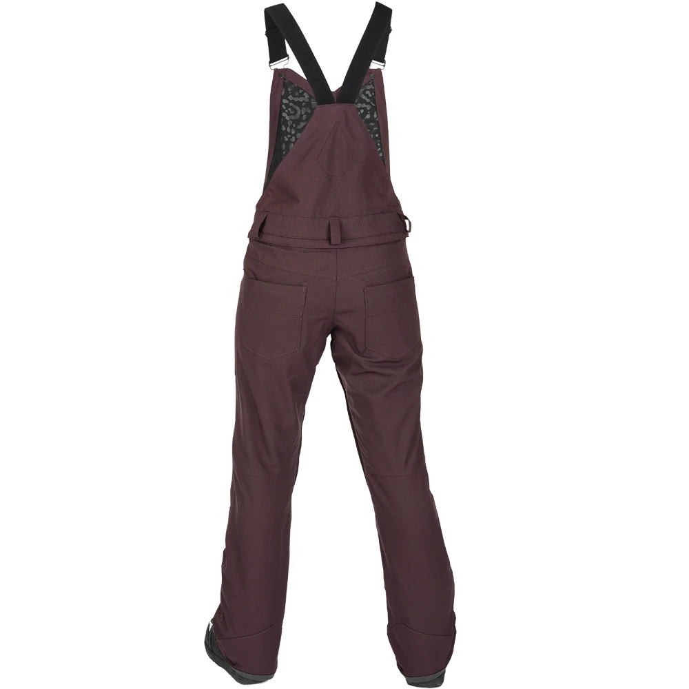 Volcom Swift Bib Overall Black Red Damen 2 Volcom Swift Bib Overall Black Red Damen – Bild 2