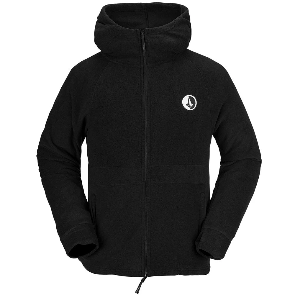 Volcom V-Science Full Zip Fleece Jacke Black Herren 1 Volcom V-Science Full Zip Fleece Jacke Black Herren